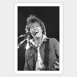 Katrina Leskanich Katrina & the Waves BW Photograph Sticker